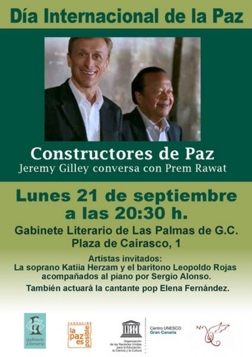 Celebración del Día Internacional de la Paz en el Gabinete Literario de Las Palmas