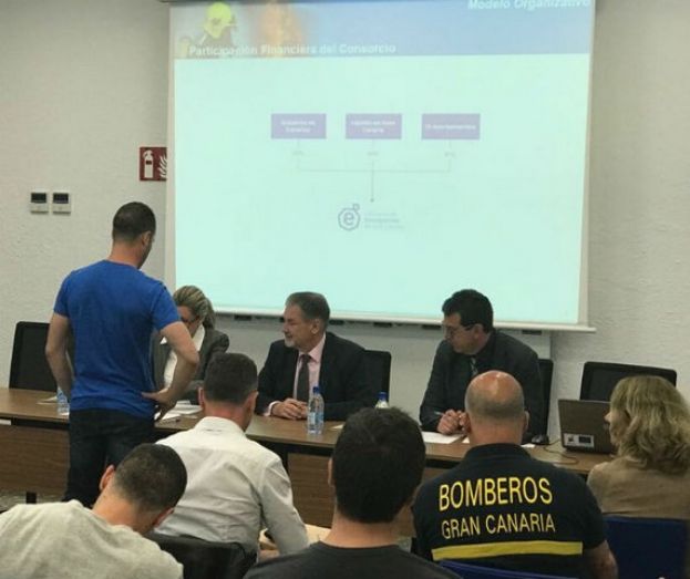 Nueve bomberos en pr&aacute;cticas toman posesi&oacute;n en el Consorcio de Emergencias de Gran Canaria