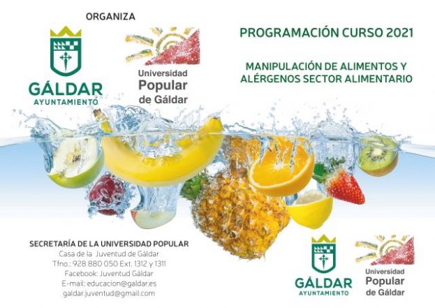 La UP de G&aacute;ldar lanza nuevos cursos de manipulador de alimentos y al&eacute;rgenos
