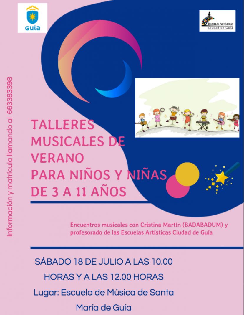 Gu&iacute;a: Cultura ofrece talleres musicales gratis para ni&ntilde;os este verano