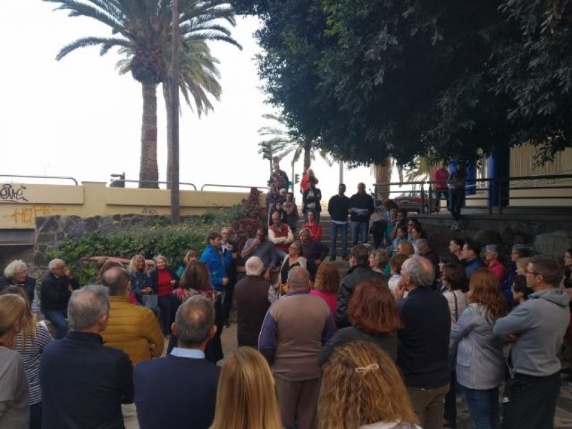 Cs denuncia que el tripartito elimine los aparcamientos del Paseo de Chil