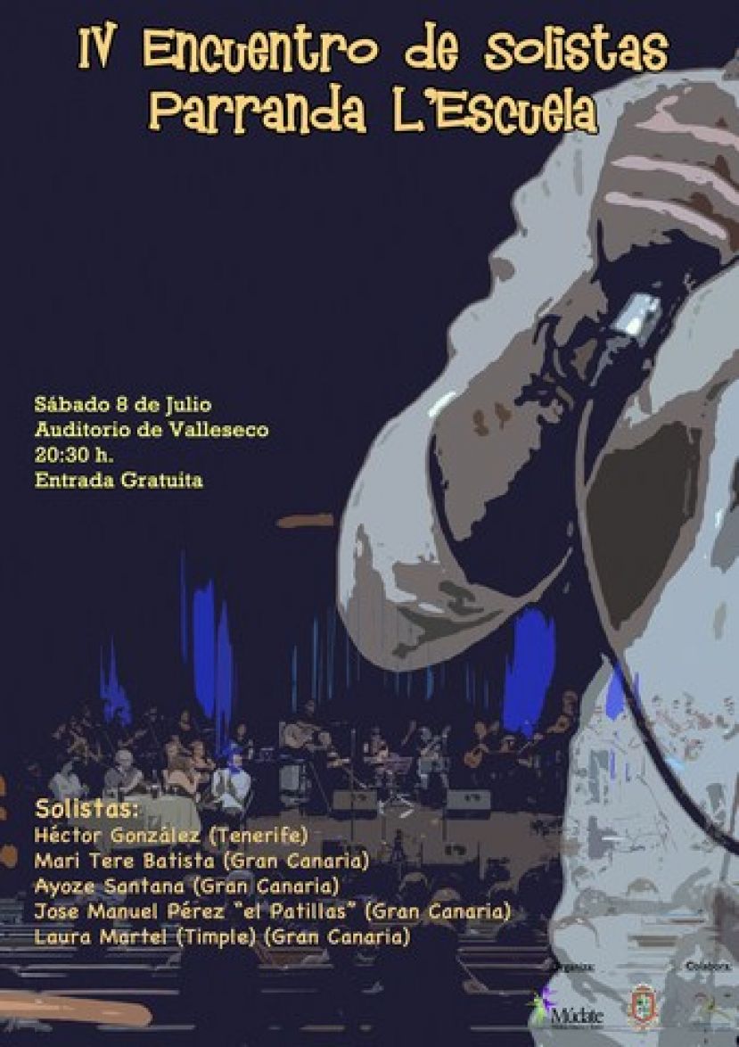 Valleseco acoge este s&aacute;bado el IV Encuentro de Solistas Parranda L'Escuela