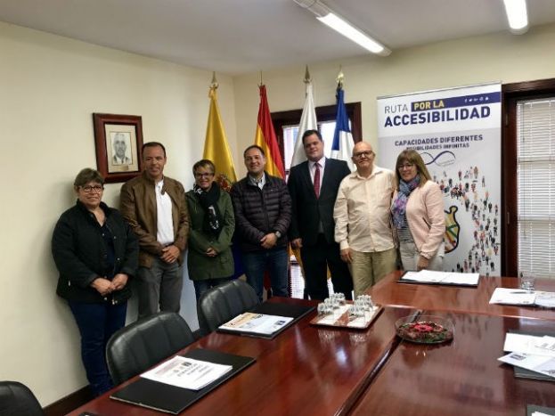 Artenara se suma a la Ruta por la Accesibilidad de Gran Canaria en su camino para la eliminaci&oacute;n de todo tipo de barreras
