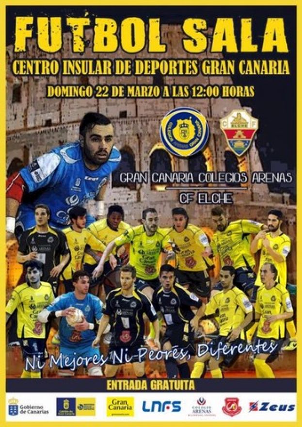 Fútbol Sala: Este domingo, partido crucial en el CID frente al Elche (12.00)