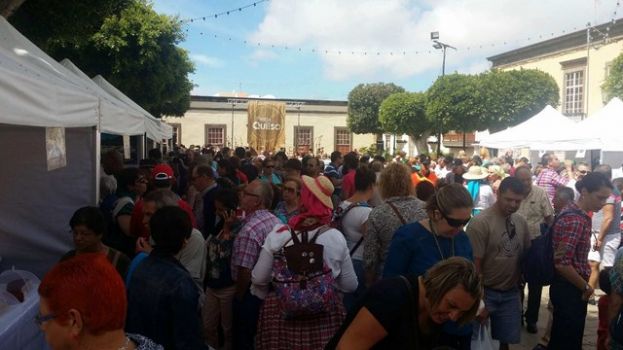 Guía: Se celebró la Fiesta del Queso, hoy domingo, en el casco