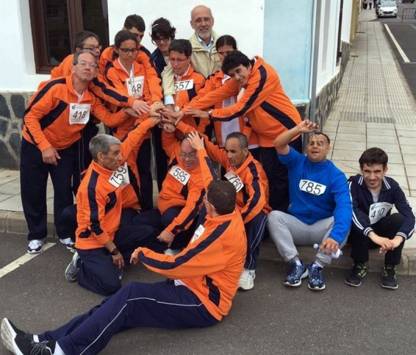 G&aacute;ldar: Brillante actuaci&oacute;n del Centro Ocupacional en la III Carrera Popular