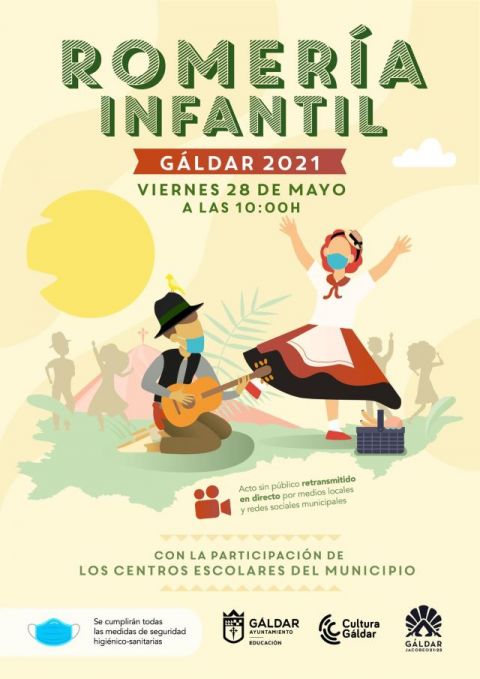 G&aacute;ldar vivir&aacute; este viernes su Romer&iacute;a Ofrenda Infantil en el Templo de Santiago