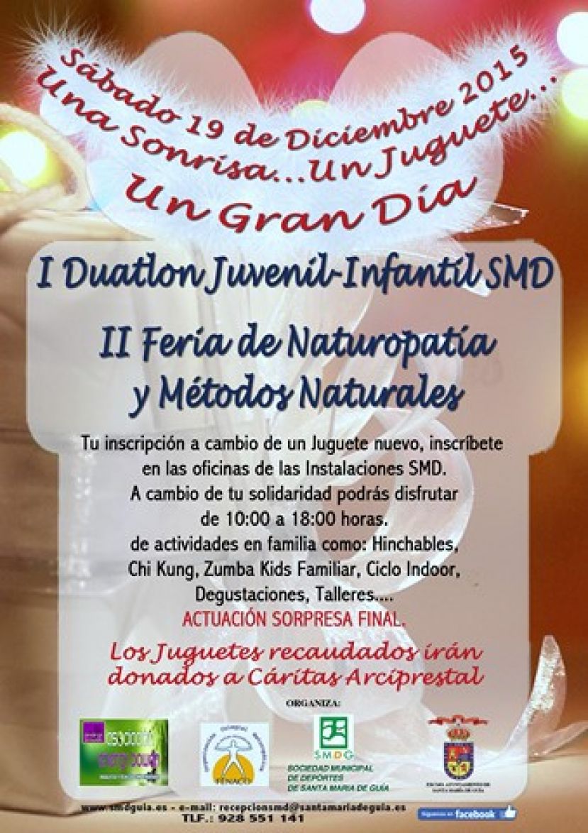 Gu&iacute;a: Evento solidario en la Ciudad Deportiva de la SMD-GUIA.