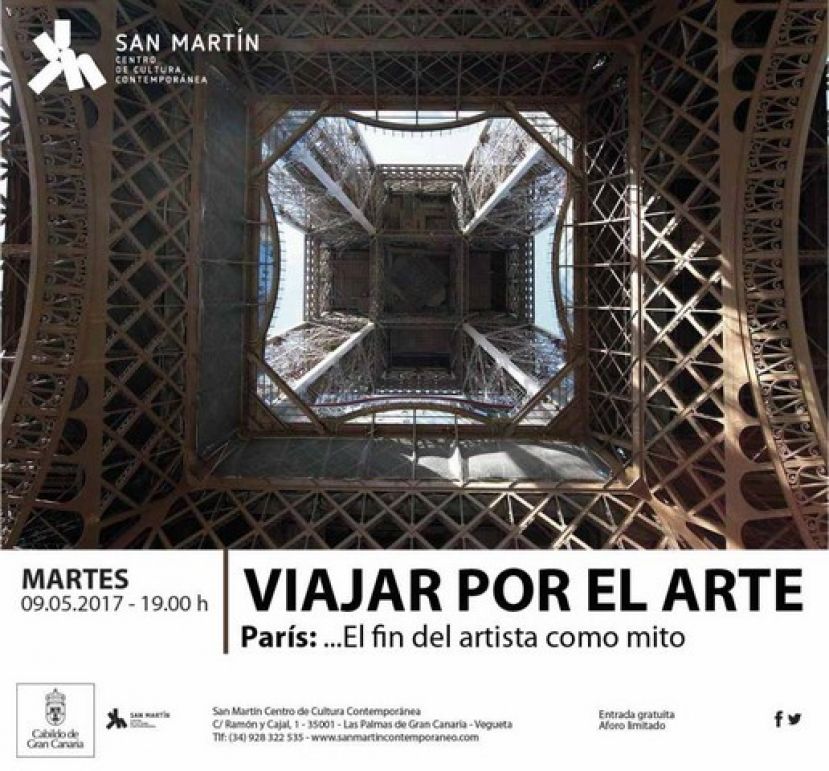 Par&iacute;s ser&aacute; el pr&oacute;ximo destino en el ciclo de charlas &ldquo;Viajar por el Arte&rdquo;