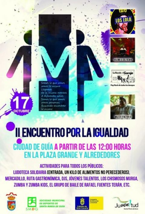 Gu&iacute;a: Segundo encuentro por la igualdad este s&aacute;bado 16-10-15