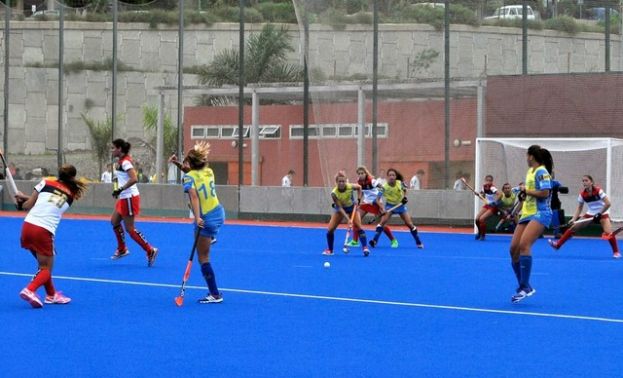Hockey Hierba DH Femenina: Ca&iacute;da libre del Taburiente