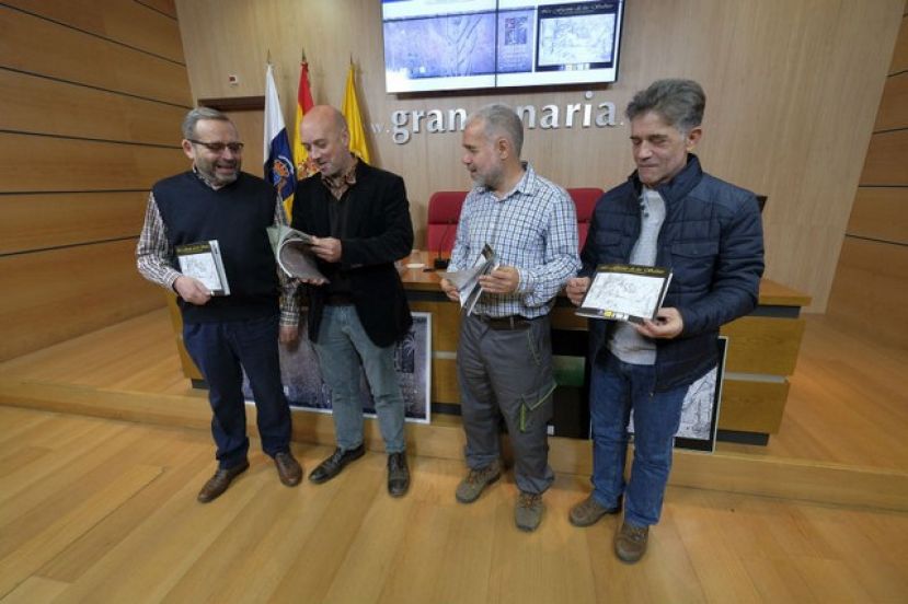 El Cabildo muestra en un libro y un cómic la labor del Jardín Canario