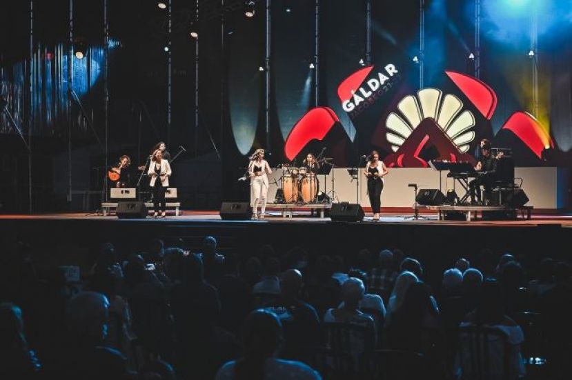 Gáldar: primer concierto en la isla cantando al amor en clave de mujer de “Kanarii”
