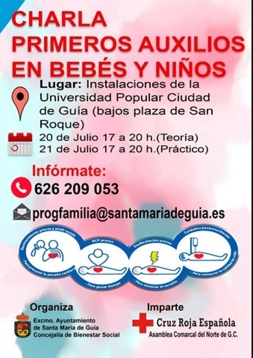 Gu&iacute;a: Taller te&oacute;rico-pr&aacute;ctico sobre &ldquo;Primeros Auxilios en beb&eacute;s y ni&ntilde;os&rdquo;
