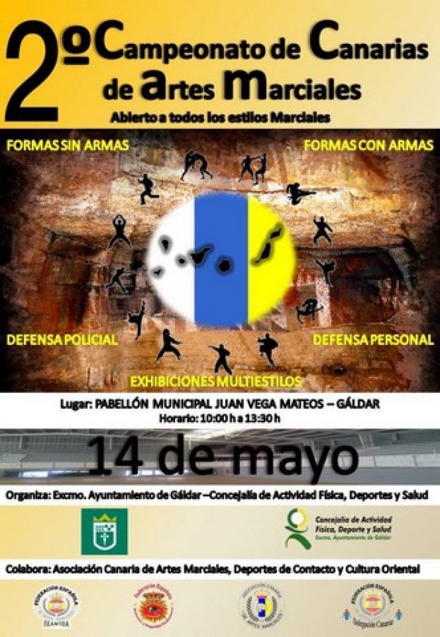 G&aacute;ldar acoge el 2&ordm; Campeonato de Canarias de Artes Marciales