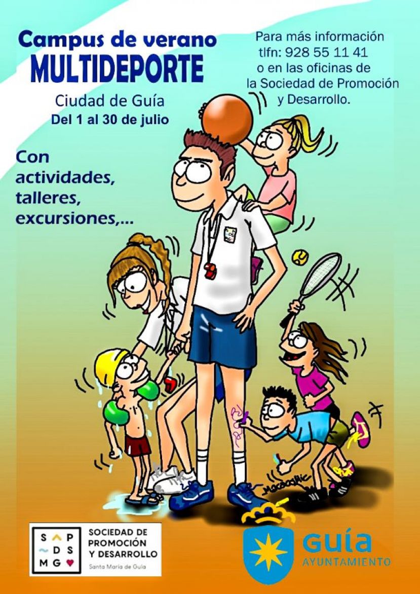 &Uacute;ltimas plazas para la Escuela de Verano de la Sociedad Municipal de Promoci&oacute;n de Gu&iacute;a