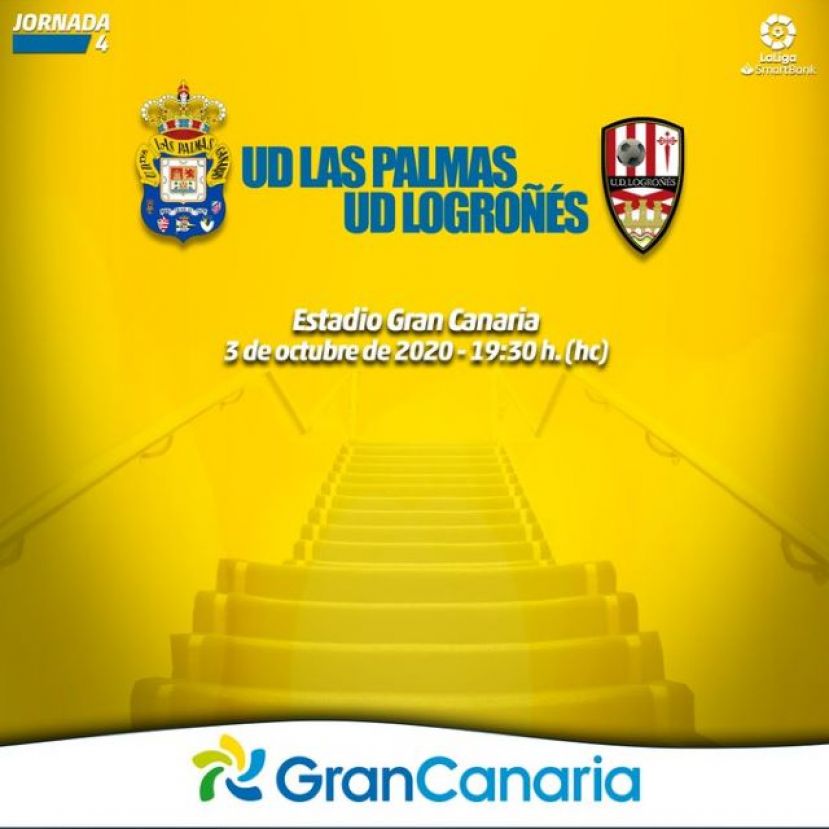 Radio Faro del Noroeste retransmite a las 19.30 horas: UD. Las Palmas - UD Logroñés