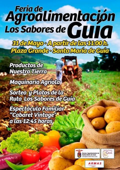 Colof&oacute;n a la Ruta de los Sabores de Gu&iacute;a con una Feria de Agroalimentaci&oacute;n