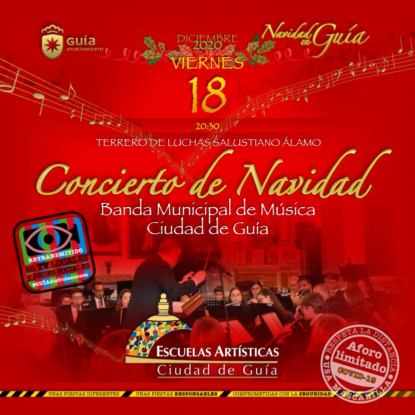Gu&iacute;a: La Banda Municipal de M&uacute;sica ofrece este viernes el Concierto de Navidad