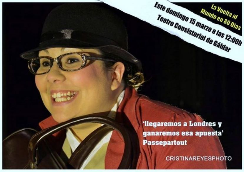 El Teatro Consistorial de Gáldar ofrece este domingo “La Vuelta al mundo en 80 días”