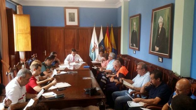 Guía: Pedro Rodríguez, presidió hoy  la Junta Local de Seguridad