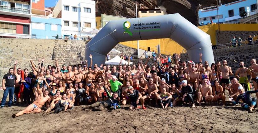 Galdar celebró su II Swimsilvestre Solidaria