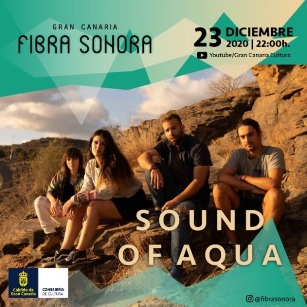 LA BANDA DE INDIE SOUND OF AQUA, PROTAGONISTA DE UN NUEVO CONCIERTO VIRTUAL DE LA INICIATIVA &lsquo;GRAN CANARIA FIBRA SONORA&rsquo;