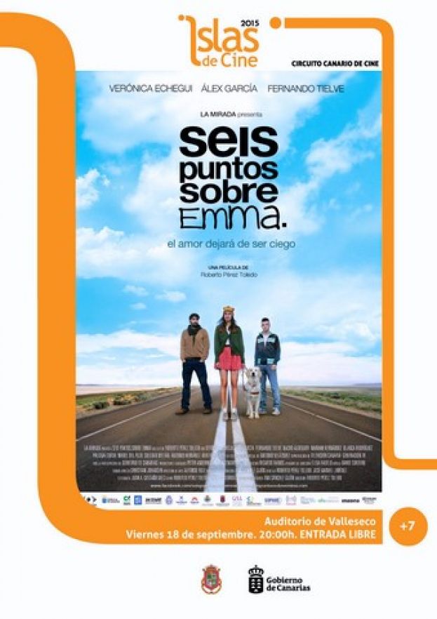 El Ciclo 'Islas de Cine' proyecta en Valleseco la película 'Seis puntos sobre Emma'