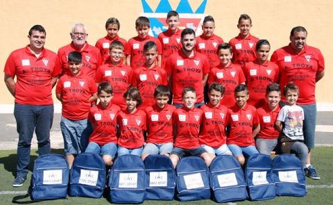 G&aacute;ldar: El Alev&iacute;n Sardina CF., participar&aacute; en la Danone Nations Cup 2015