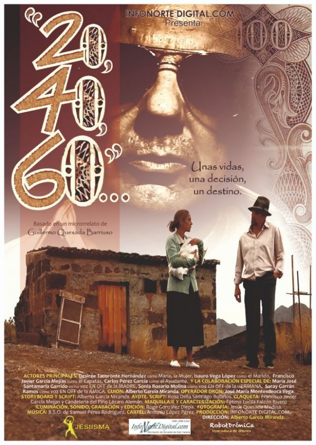 El Teatro Hesp&eacute;rides de Gu&iacute;a acoge la proyecci&oacute;n del corto &ldquo;20,40,60&rdquo;