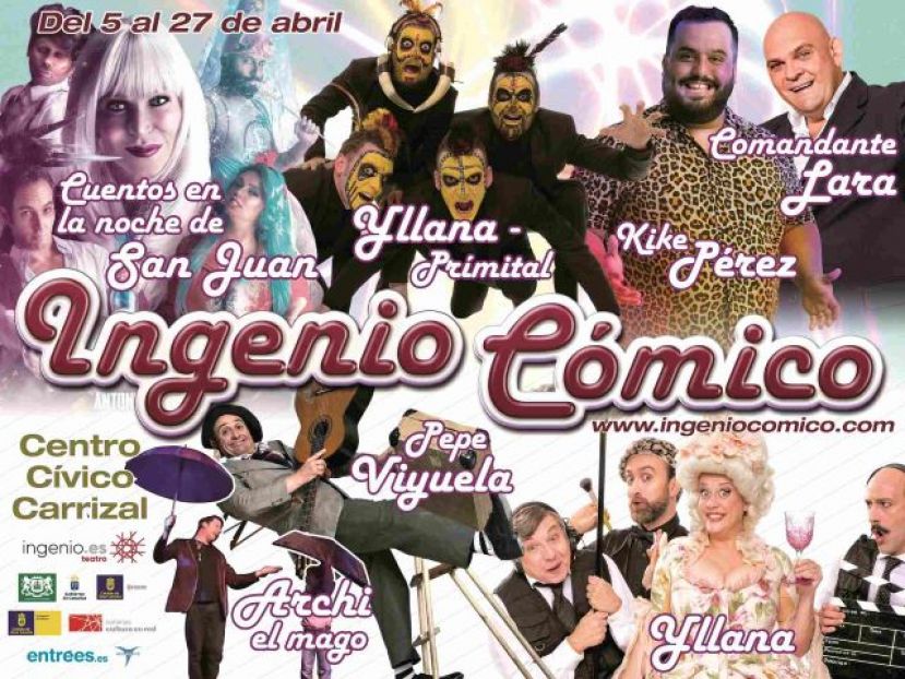 A la venta las entradas para el XXIII Festival Internacional Ingenio C&oacute;mico