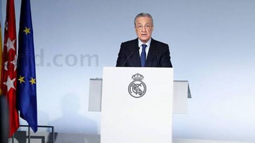 Florentino niega haber influido en la marcha de Messi del Barcelona