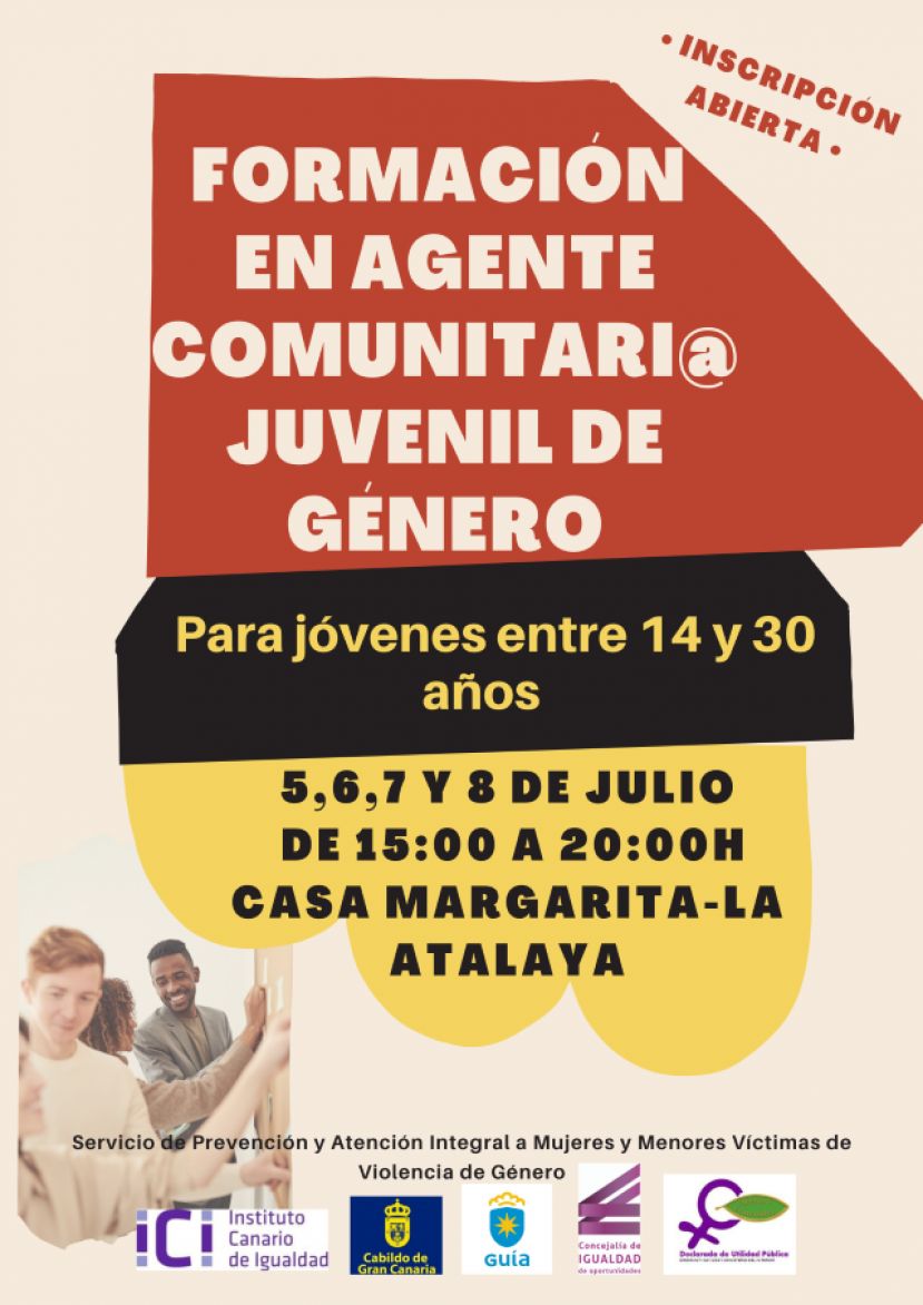 Gu&iacute;a: Posibilidad de formarse como Agentes Comunitarios Juveniles de G&eacute;nero