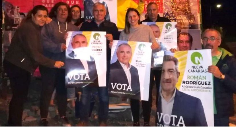 Nueva Canarias La Aldea arranca la campa&ntilde;a con proyectos y compromiso