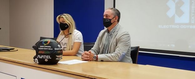 La piloto ítalo-canaria Christine Giampoli será la imagen de Gran Canaria Isla Europea del Deporte en el campeonato Extreme-E
