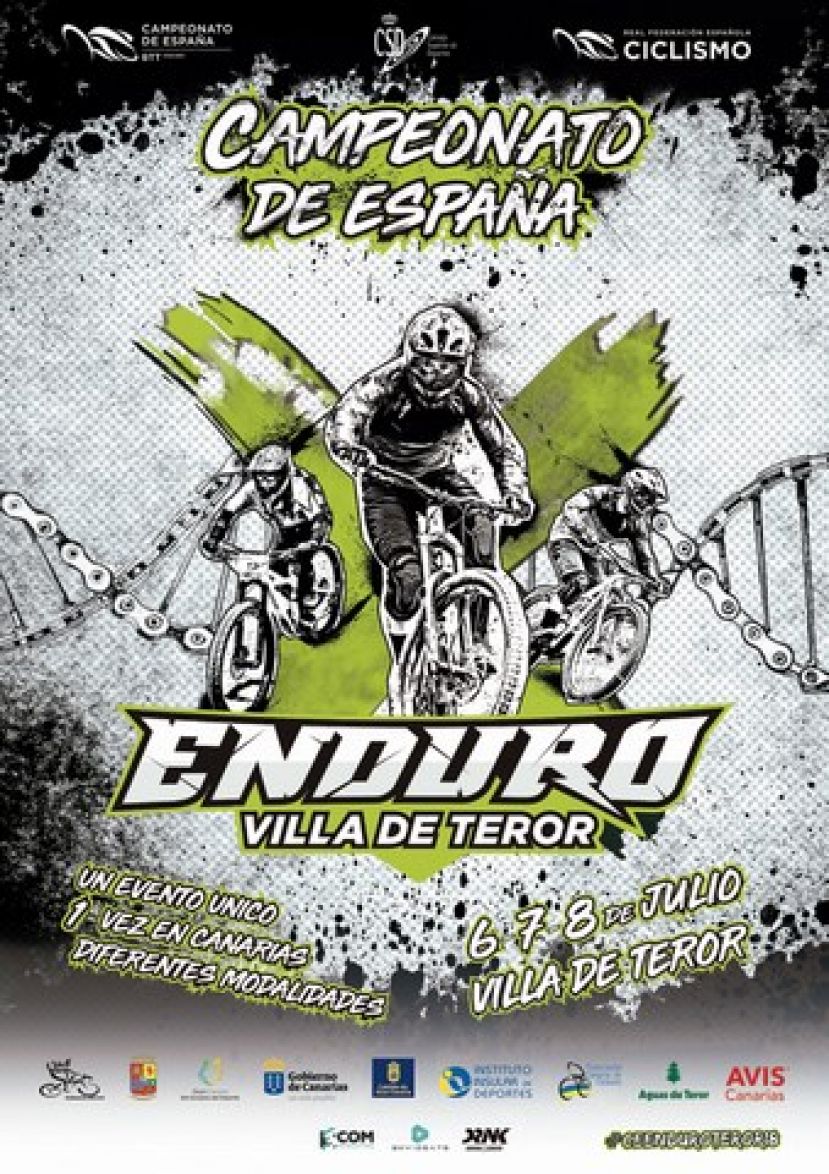 Teror: El Campeonato de Espa&ntilde;a de Enduro de ciclismo se celebra este fin de semana