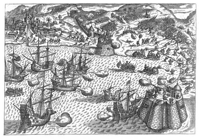 La Casa de Col&oacute;n revive el ataque holand&eacute;s a Las Palmas de Gran Canaria en 1599 con las estampas de J. Theodore de Bry