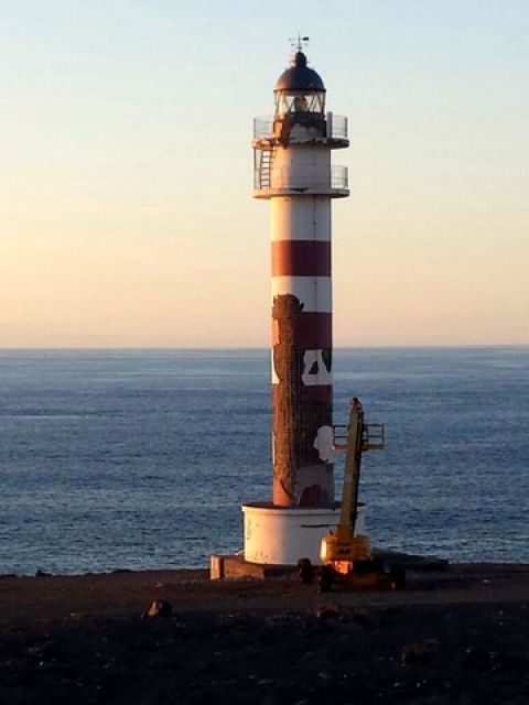 G&aacute;ldar: La Autoridad Portuaria lleva a cabo la rehabilitaci&oacute;n del Faro de Sardina