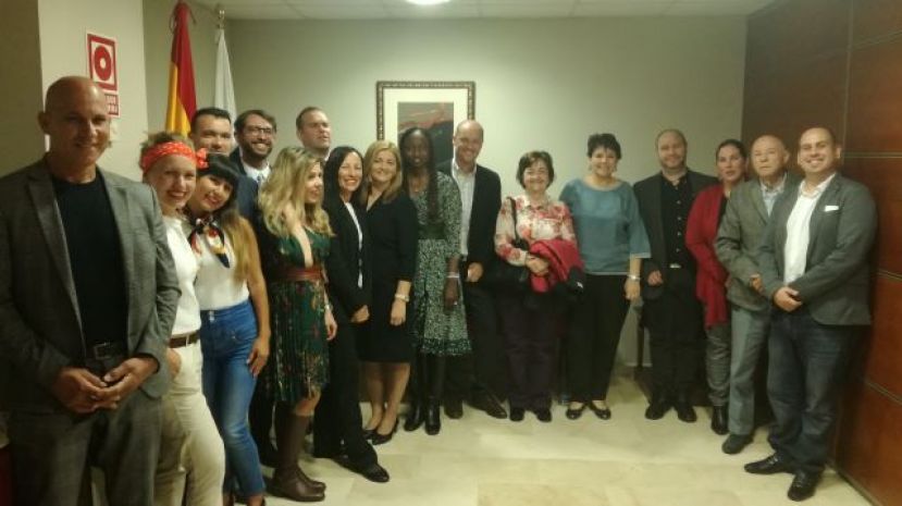 Los Jóvenes Empresarios del Atlántico JEA, se reúnen en la Zona Espacial Canaria ZEC