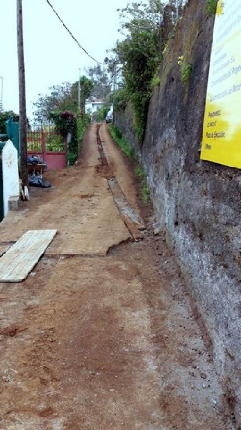 Valleseco dota de red de saneamiento la zona de Los Menores