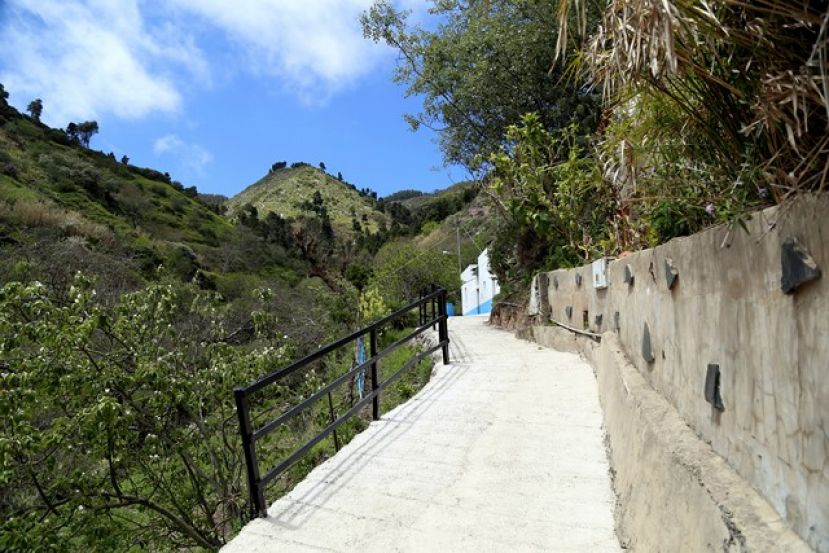 Valleseco acomete obras de mejora en la zona de Cuevecillas