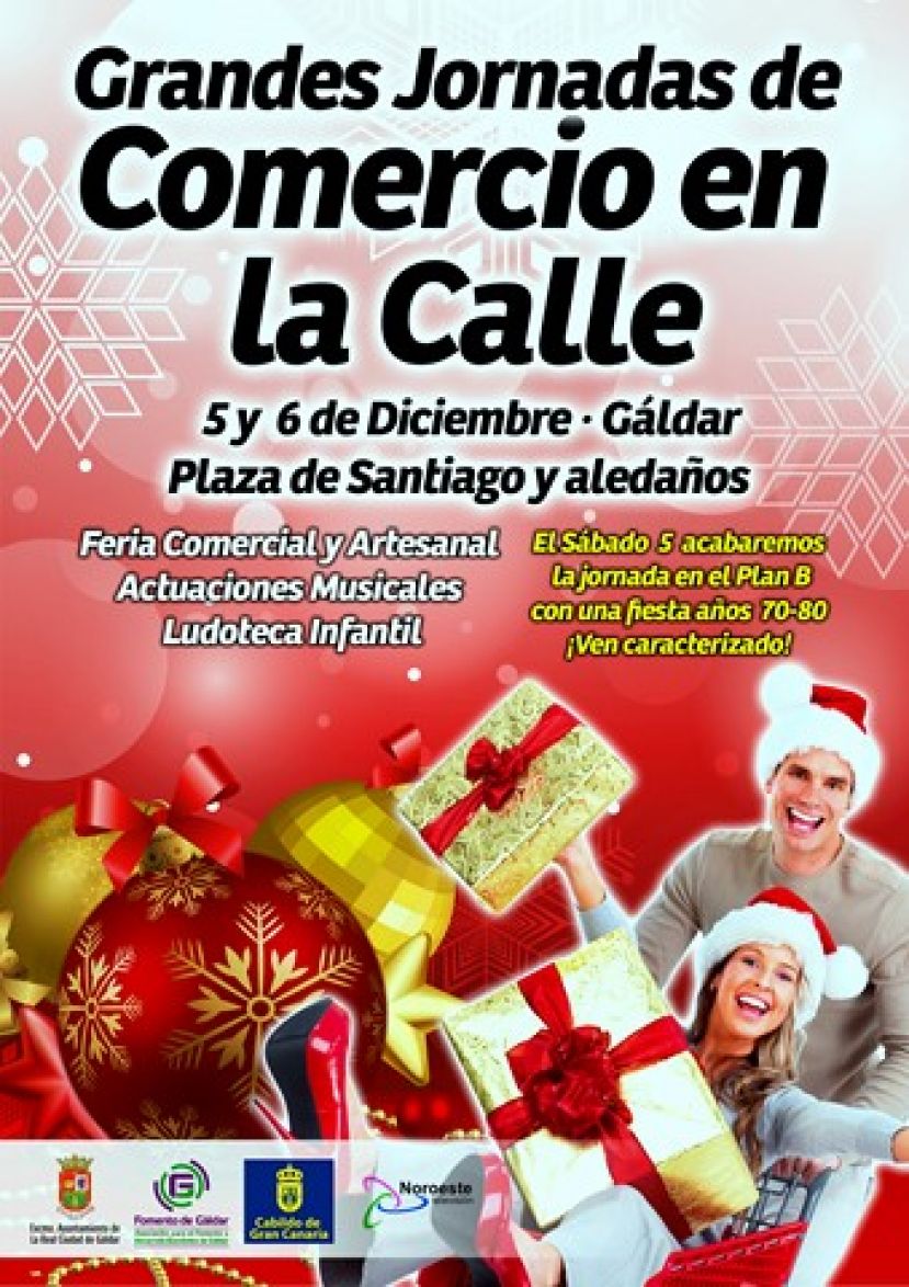 G&aacute;ldar celebra este fin de semana la Jornada de Comercio en la calle