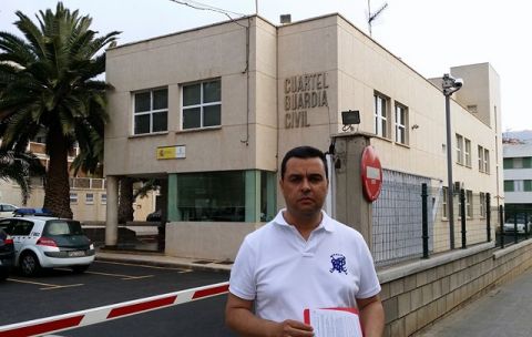 Denuncia de Juntos Por Gu&iacute;a por el robo de varios soportes de carteler&iacute;a