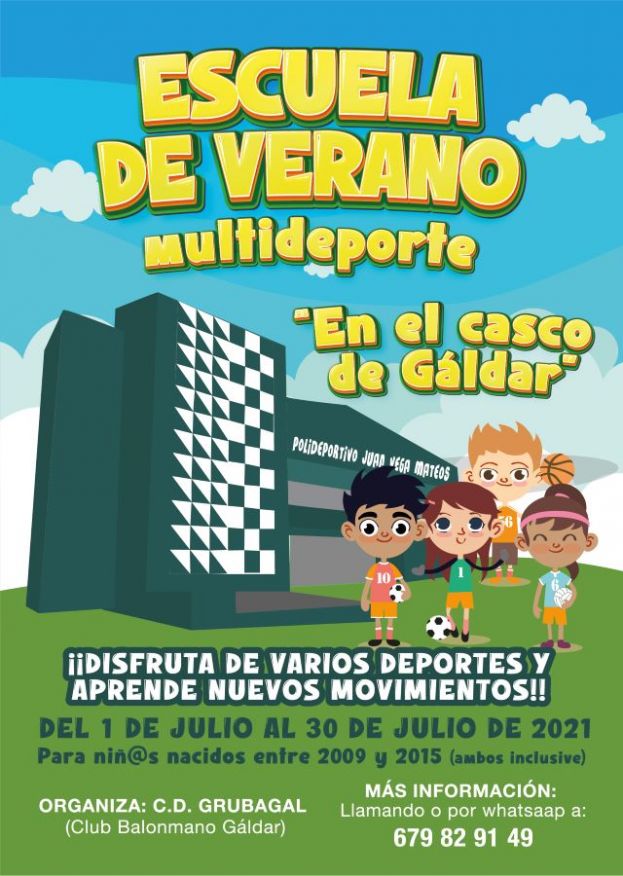 Escuela de Verano multideportiva en el Casco de G&aacute;ldar