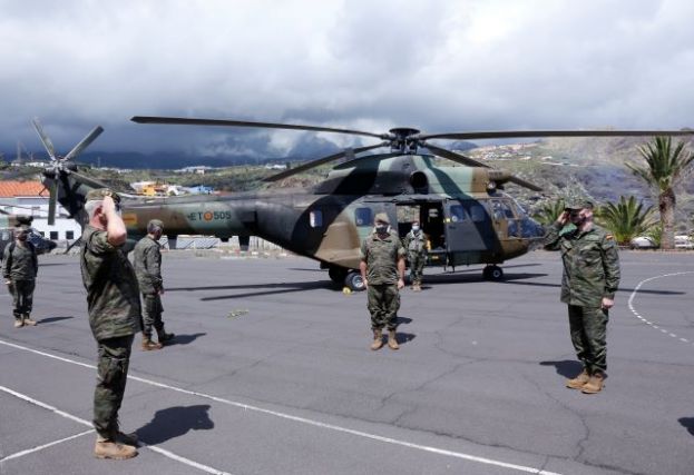 El Jefe de Estado Mayor de la Defensa visita el Mando Operativo Terrestre en Canarias