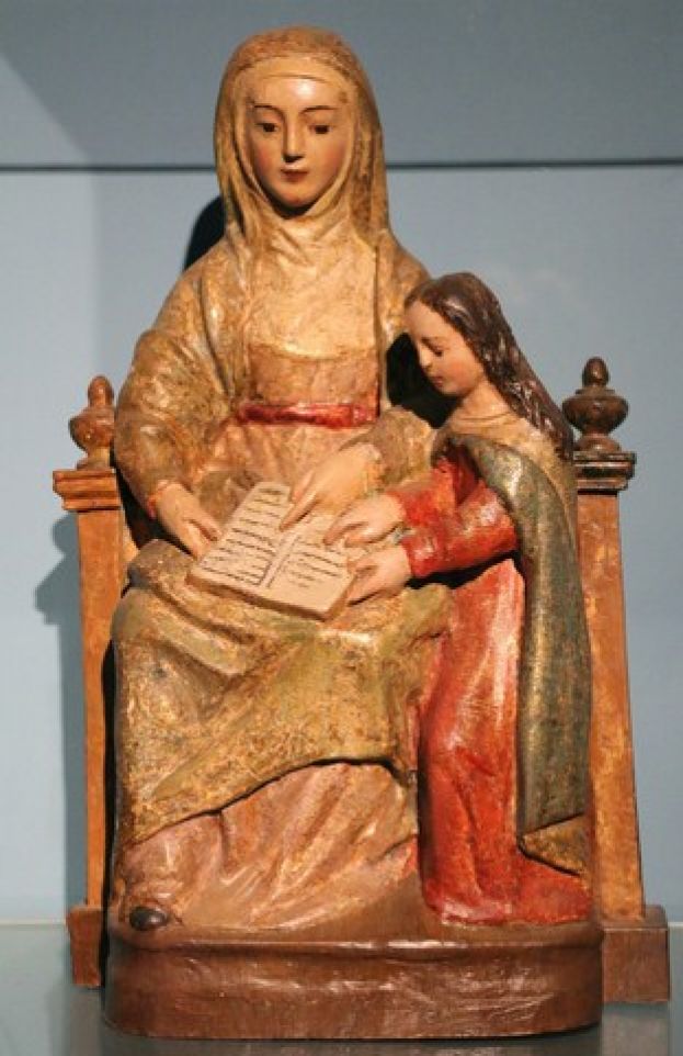 Una excepcional talla en madera del siglo XV  en ‘Miradas a la Colección’