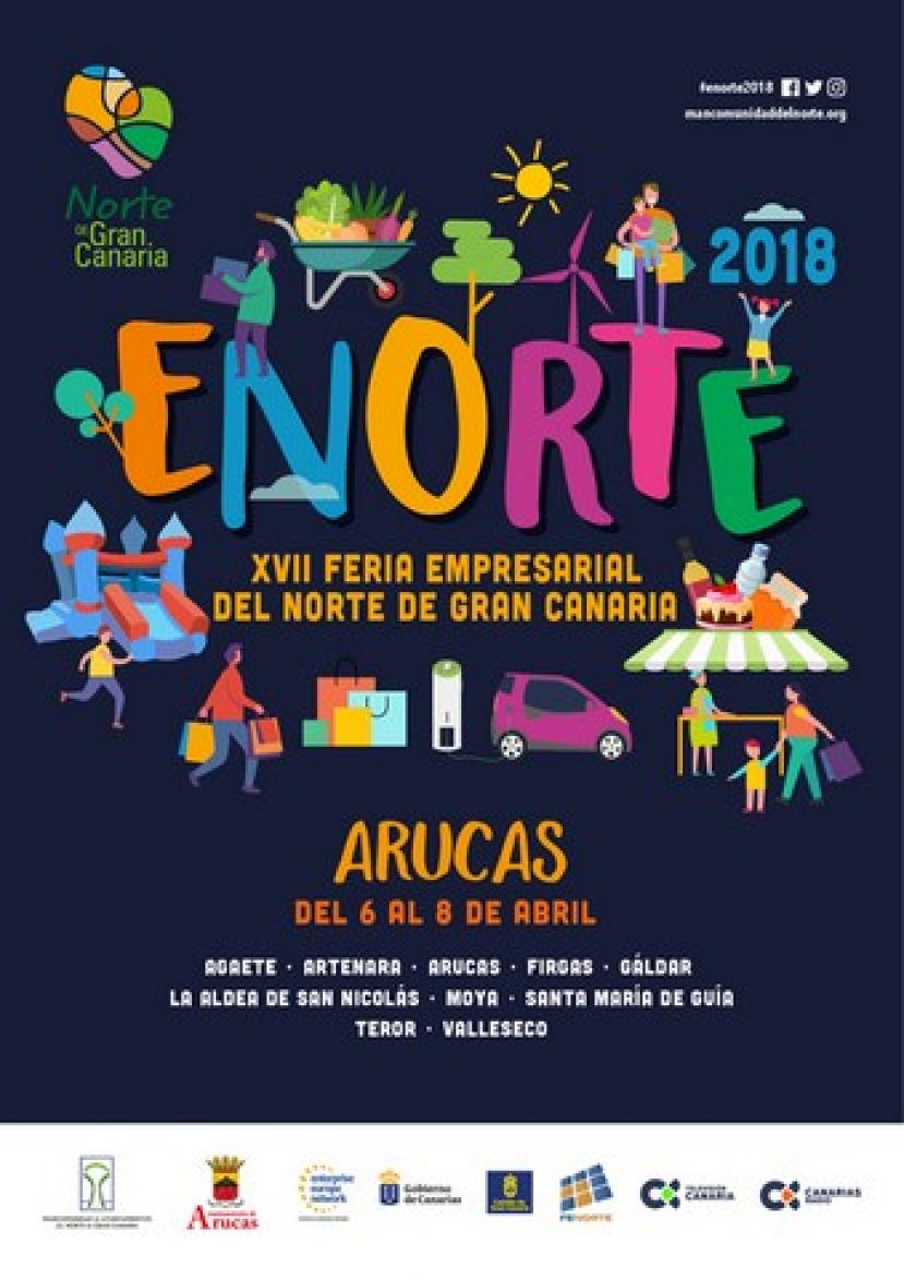 Teror anima a los comerciantes a la 17ª Feria Empresarial del Norte
