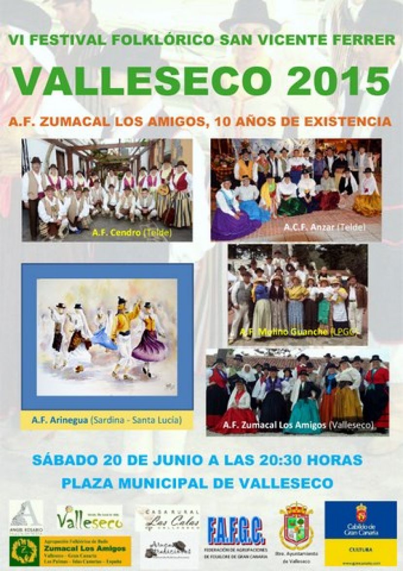 Valleseco: Fin de Fiesta con Bailes y Música Canaria