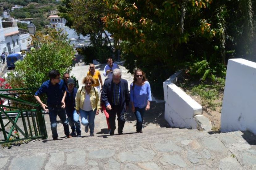 Agaete: Bravo de Laguna se compromete con Javier Gil a apoyar los proyectos
