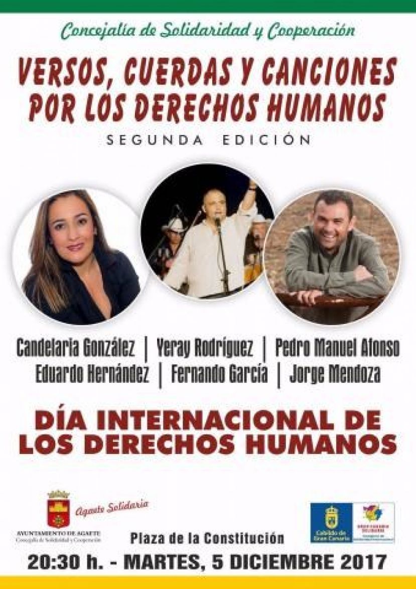 Agaete: D&iacute;a Internacional por los Derechos Humanos